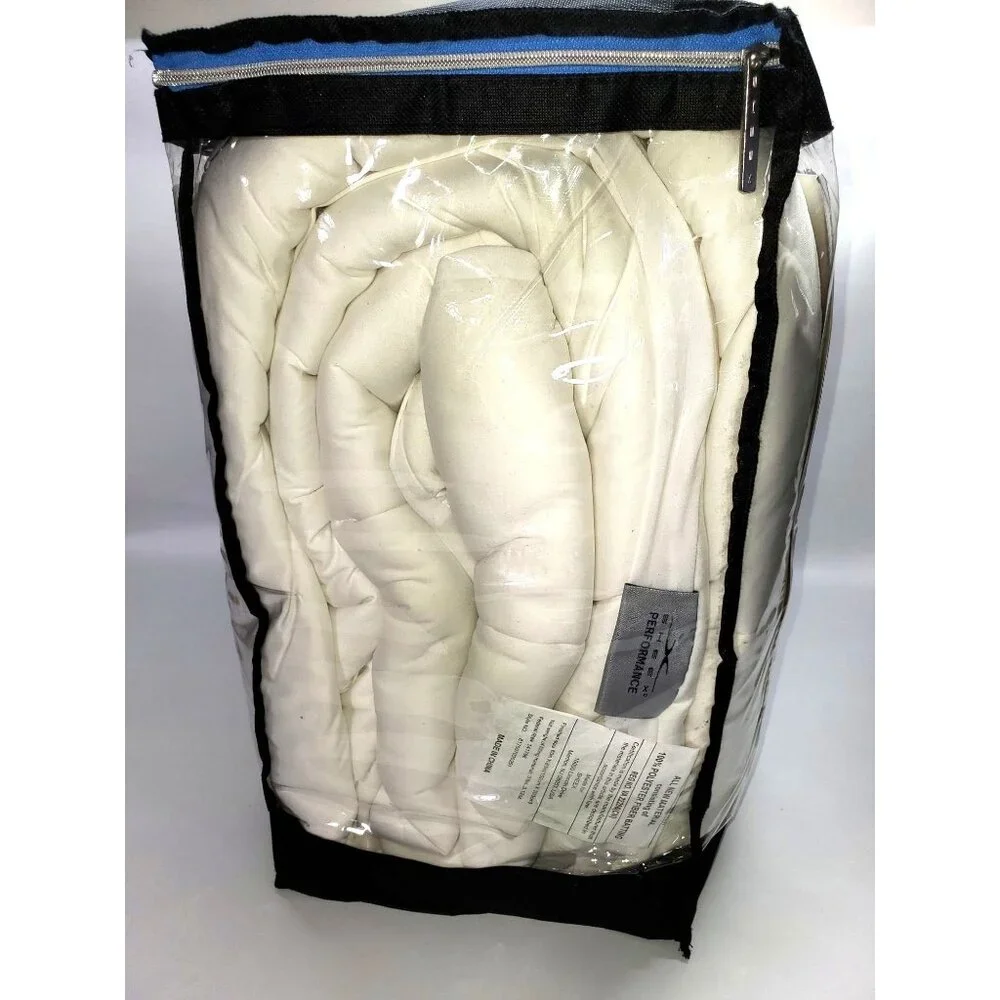 NWT  009 Sheex White Performance Bedding Sleep Tech Mattress Pad Size Twin XL